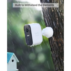 Комплект беспроводной камеры видеонаблюдения Anker Eufy eufyCam 2C Pro 2K с домашним концентратором HomeBase — белый