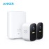 Комплект беспроводной камеры видеонаблюдения Anker Eufy eufyCam 2C Pro 2K с домашним концентратором HomeBase — белый