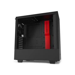 Computer Case NZXT H510 MATTE BLACK/RED