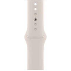 אפל ווטש 7 עם סים 41 ממ בצבע סטרלייט Apple Watch 7 cellular MKHT3HB/A