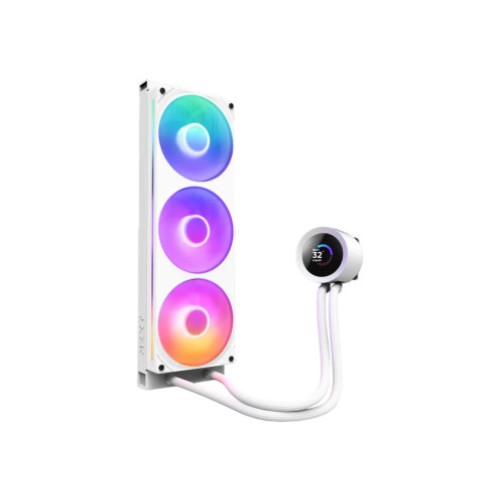 Система жидкостного охлаждения NZXT Kraken Plus 360 RGB 360mm White