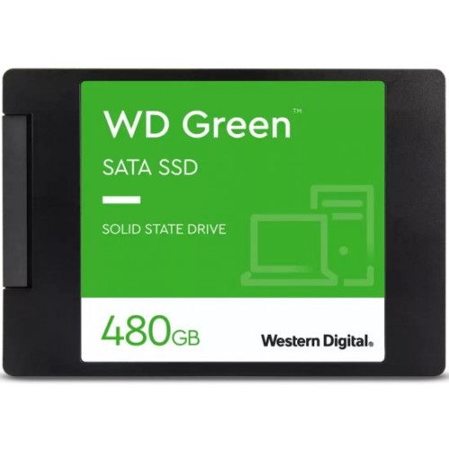 כונן SSD WD Green 2.5" SATA III בנפח 480GB