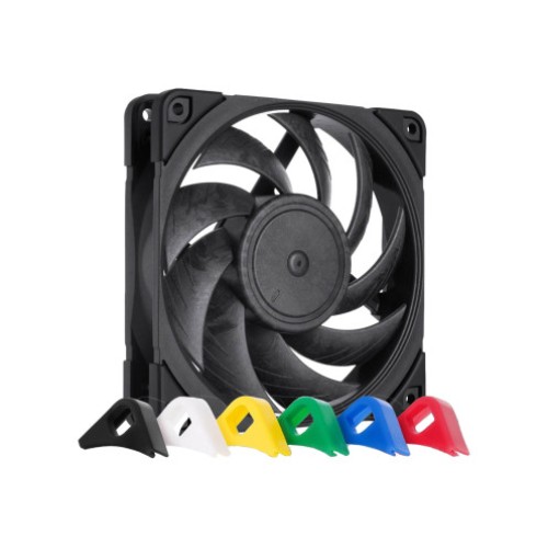 מאוורר NOCTUA NF-A12X25 PWM CHROMAX.BLACK.SWAP ‏120 מ״מ