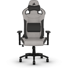 Gaming Chair Gray-Charcoal Fabric CORSAIR T3 RUSH