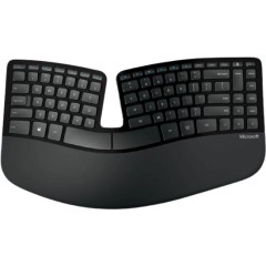 סט מקלדת ועכבר אלחוטיים ארגונומים Microsoft Wireless Sculpt Ergonomic Desktop עברית / אנגלית