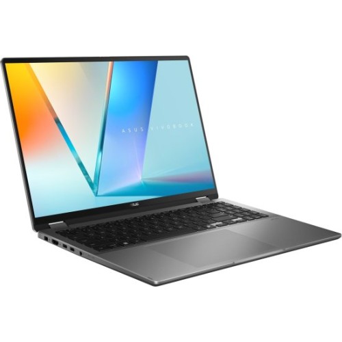 Сенсорный ноутбук-трансформер Asus VivoBook 16 Flip OLED 16" U7-258V 32GB 1TB — Matte Gray + Asus Stylus Pen