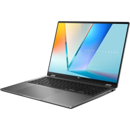 Сенсорный ноутбук-трансформер Asus VivoBook 16 Flip OLED 16" U7-258V 32GB 1TB — Matte Gray + Asus Stylus Pen