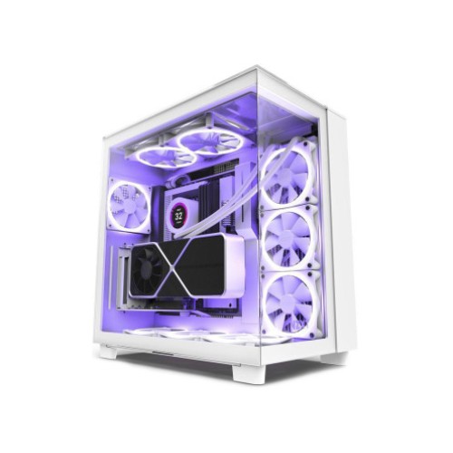 Computer Case NZXT H9 ELITE WHITE