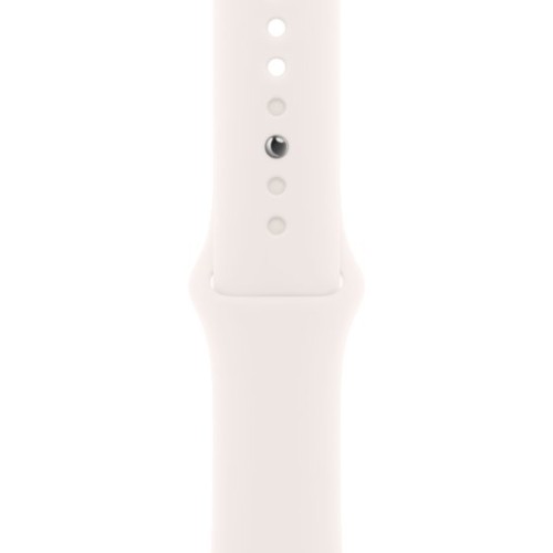 שעון Apple Watch 42mm Series 11 GPS + Cellular בצבע Gold Titanium עם רצועת Light Blush Sport Band S/M (2025)