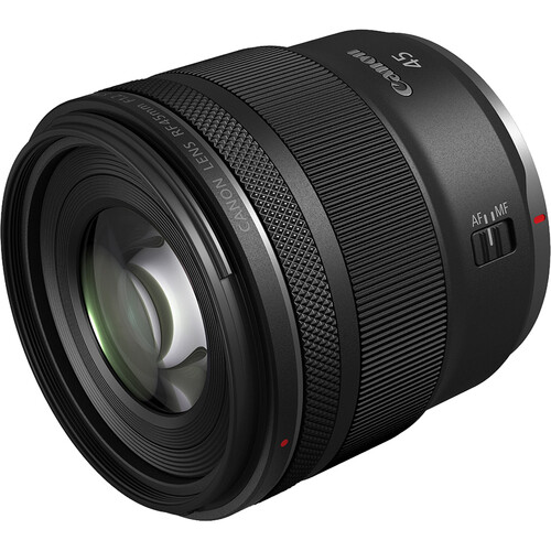 עדשת Canon RF 45mm F1.2 STM למצלמות עם תושבת Canon RF — שחור