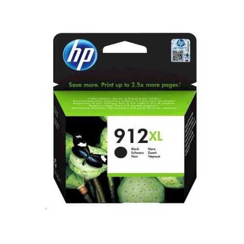 Original HP 912XL High-Capacity Black Ink Cartridge for HP OfficeJet Printers