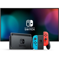 Nintendo Switch Console 32GB with Joy-Con (red and blue)