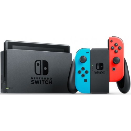 Nintendo Switch Console 32GB with Joy-Con (red and blue)