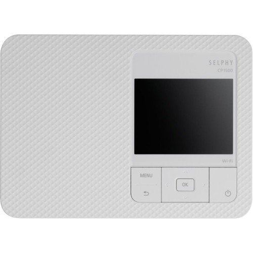 Canon SELPHY CP1500 Compact Wireless Photo Printer — White
