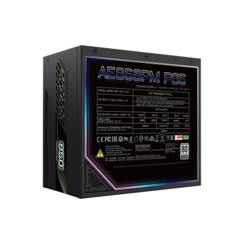 Power Supply GIGABYTE AORUS Elite P850W 850W 80+ Platinum Modular