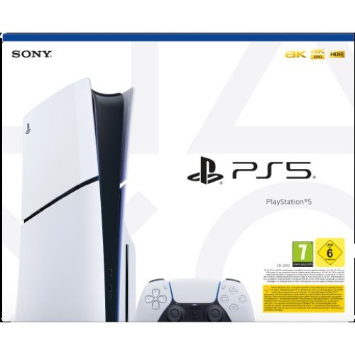 Игровая консоль Sony PlayStation 5 Slim, 1 ТБ, Bluray Edition 