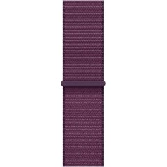 שעון Apple Watch Series 10 GPS  בגודל 42 מ"מ בצבע Rose Gold Aluminium עם רצועת Plum Sport Loop — מידה אחת (2024)