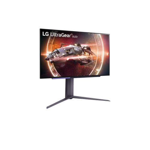 מסך גיימינג LG UltraGear 26.5" QHD OLED 240Hz — שחור