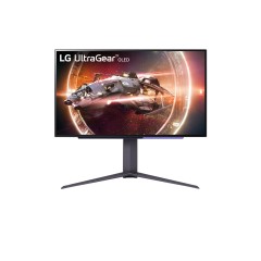 מסך גיימינג LG UltraGear 26.5" QHD OLED 240Hz — שחור