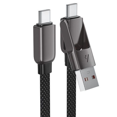 Кабель для передачи данных и зарядки C13-05 (USB-A / USB-C на USB-C)