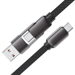 כבל טעינה והעברת נתונים C13-05 (USB-A / USB-C ל-USB-C)