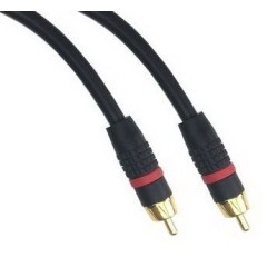 כבל קואקסיאלי אודיו RCA S/PDIF מקצועי 7.5 מ’