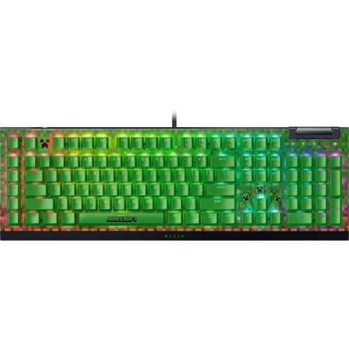 BlackWidow V4 X Minecraft Edition Gaming Keyboard