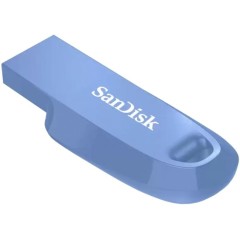 זיכרון נייד SanDisk Ultra Curve USB 3.2 בנפח 128GB צבע כחול כהה