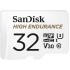 SanDisk High Endurance Micro SDHC карта памяти с емкостью 32ГБ