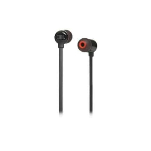 Headphones JBL Bluetooth Tune 110BT in black color.