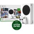 קונסולת משחק Microsoft Xbox Series S 512GB SSD White לבןBundle Starter הכולל מנוי Game Pass Ultimate לשלושה חודשים