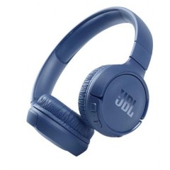 Headphones JBL Tune 510BT in blue color.