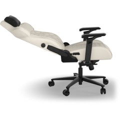 Игровое кресло из ткани TC500 LUXE — белый