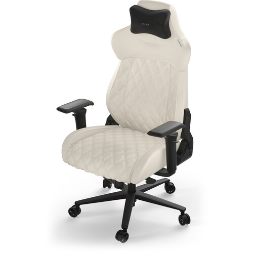 Игровое кресло из ткани TC500 LUXE — белый