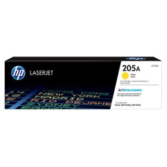 Original HP 205A Yellow Toner Cartridge for HP Color LaserJet Pro Printers