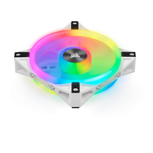 Fan CORSAIR iCUE QL140 RGB 140 mm PWM white