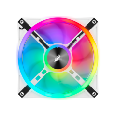 Fan CORSAIR iCUE QL140 RGB 140 mm PWM white