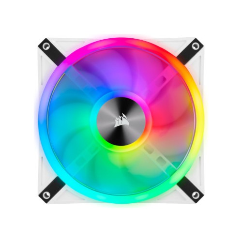 Fan CORSAIR iCUE QL140 RGB 140 mm PWM white