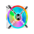 Fan CORSAIR iCUE QL140 RGB 140 mm PWM white