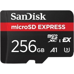 כרטיס זיכרון גיימינג SanDisk MicroSDXC Express בנפח 256GB