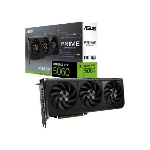 ASUS PRIME GEFORCE RTX 5060 8GB GDDR7 OC EDITION Graphics Card