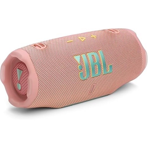 JBL Charge 6 Portable Speaker – Pink
