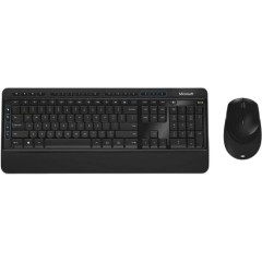 סט מקלדת ועכבר אלחוטיים Microsoft Wireless Desktop 3050 with AES עברית / אנגלית