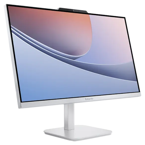 מחשב All-in-One ‏Lenovo A100 ‏23.8" ‏i3-N305 ‏32GB ‏1TB ‏(Win 11 Home) — Cloud Grey