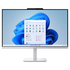 מחשב All-in-One ‏Lenovo A100 ‏23.8" ‏i3-N305 ‏16GB ‏1TB ‏(Win 11 Home) — Cloud Grey