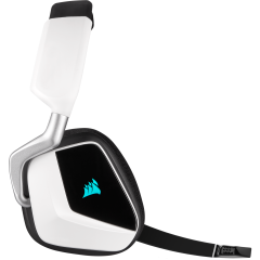אוזניות גיימינג לבנות Corsair VOID RGB ELITE 7.1 Premium Headset – White