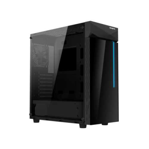 Computer Case GIGABYTE C200 GLASS MID-TOWER RGB BLACK