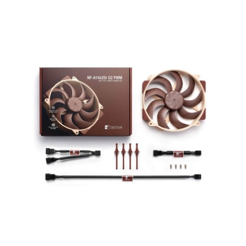 מאוורר NOCTUA NF-A14x25R G2 PWM ‏140 מ״מ