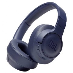 Headphones JBL Tune 710BT in blue color.