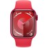 Смарт-часы Apple Watch Series-9 GPS 41mm с ремешком Product Red Sport Band размера M/L